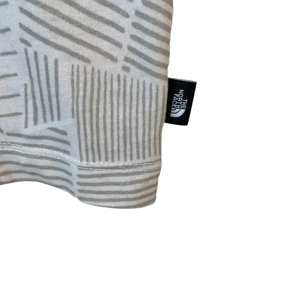 THE NORTH FACE Women Marina Luxe Crew Neck T Shirt Cream Gray S Gorpcore Outdoor - Picture 6 of 11